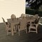 Highwood Usa Hamilton 7pc Rectangular Outdoor Patio Furniture Dining Set 84 x 42 AD-ST7HM1CO5AA-WBR - alternate 2